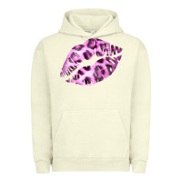 Pigment Pistachio Pink Leopard Lips Urban Hoodie - Bettercallsaul