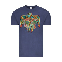 Vintage Denim wild soul thunderbird Vintage Tee - BarkalooDesign