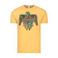 Vintage Mustard wild soul thunderbird Vintage Tee - BarkalooDesign