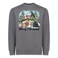 Storm merry christmas gnomes Heavyweight Sweatshirt - Zillion Design Studio