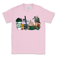 Bubblegum Pink hunter green hockey coffee cups Classic Tee - AdoDesignShop