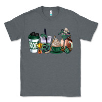 Charcoal Heather hunter green hockey coffee cups Classic Tee - AdoDesignShop