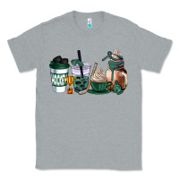 Heather Grey hunter green hockey coffee cups Classic Tee - AdoDesignShop