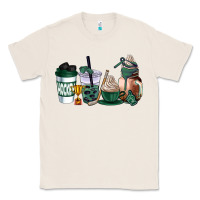 Natural hunter green hockey coffee cups Classic Tee - AdoDesignShop