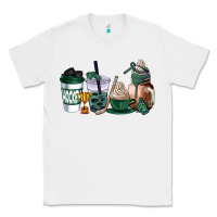 White hunter green hockey coffee cups Classic Tee - AdoDesignShop
