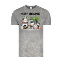 Merry Christmas Gnomies Vintage Tee | Teevron