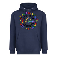 Navy gay pride Heavyweight Hoodie - MaliasSmallBusiness