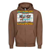 Chestnut nurse squad tumbler Zipper Hoodie - BundleAndBundleShop