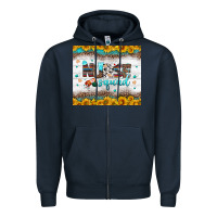 Navy nurse squad tumbler Zipper Hoodie - BundleAndBundleShop