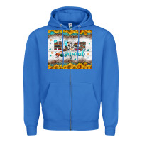 True Royal nurse squad tumbler Zipper Hoodie - BundleAndBundleShop