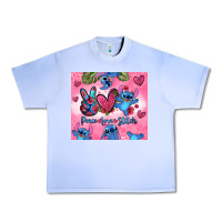 Grape Ice peace love stitch Urban Heavy Tee - Zillion Design Studio