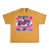 Peanut Butter peace love stitch Urban Heavy Tee - Zillion Design Studio