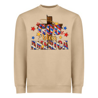 Mushroom god bless america Heavyweight Sweatshirt - texasbilliewilder