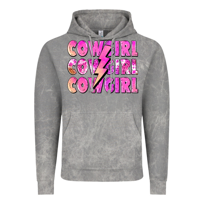 Cowgirl Cowgirl Lightning Bolt Vintage Hoodie by Zillion Design Studio | Teevron