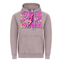 Vintage Zinc cowgirl cowgirl lightning bolt Vintage Hoodie - Zillion Design Studio