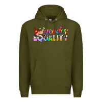 Army Green Western LGBTQ Gender Equality Premium Hoodie - BundleAndBundleShop