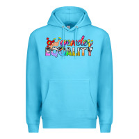 Ocean Blue Western LGBTQ Gender Equality Premium Hoodie - BundleAndBundleShop