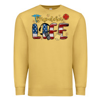 Antique Gold dispatcher life Premium Sweatshirt - MaliasSmallBusiness