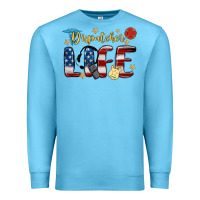 Ocean Blue dispatcher life Premium Sweatshirt - MaliasSmallBusiness
