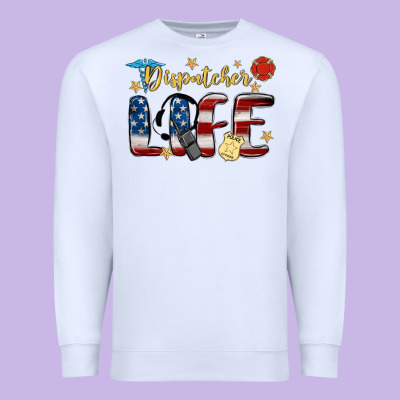 Dispatcher Life Premium Sweatshirt Designed By Maliassmallbusiness