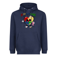 Navy so au some bougie Heavyweight Hoodie - MaliasSmallBusiness