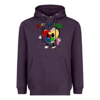 Plum so au some bougie Heavyweight Hoodie - MaliasSmallBusiness