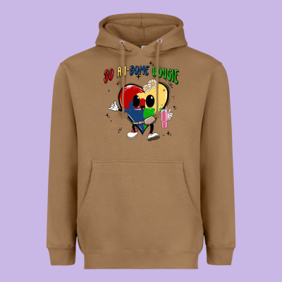 So Au Some Bougie Heavyweight Hoodie Designed By Maliassmallbusiness