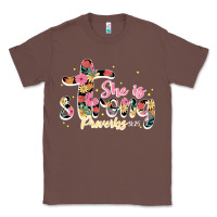 Chestnut she is strong proverbs 31 25 Classic Tee - JahusDesignShop