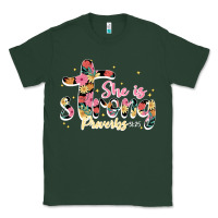 Sports Green she is strong proverbs 31 25 Classic Tee - JahusDesignShop