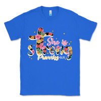 True Royal she is strong proverbs 31 25 Classic Tee - JahusDesignShop