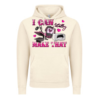 Vintage Artic i can totally make that Vintage Hoodie - texasbilliewilder