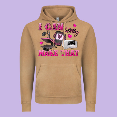 I Can Totally Make That Vintage Hoodie Designed By Texasbilliewilder