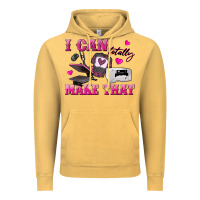 Vintage Mustard i can totally make that Vintage Hoodie - texasbilliewilder