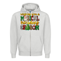 Wishing You A Magical Season Zipper Hoodie | Teevron