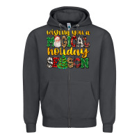 Smoke wishing you a magical season Zipper Hoodie - AdoDesignShop