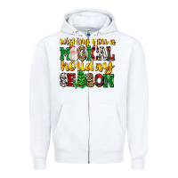 White wishing you a magical season Zipper Hoodie - AdoDesignShop