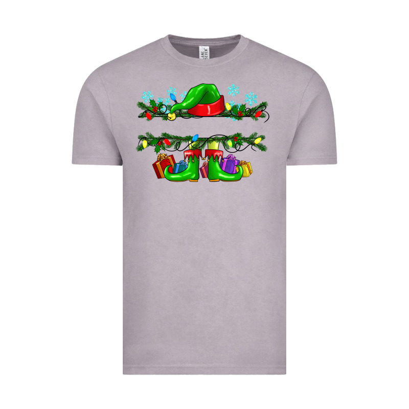 Custom Name Christmas Elf Vintage Tee by texasbilliewilder | Teevron