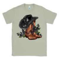 Matcha black cowgirl  and roses Classic Tee - AdoDesignShop