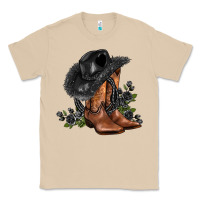 Mushroom black cowgirl  and roses Classic Tee - AdoDesignShop
