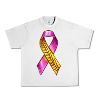 Lunar Rock Breast Cancer Ribbon Softball Urban Heavy Tee - texasbilliewilder
