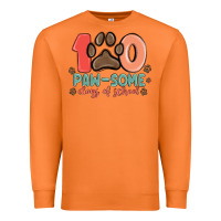 Carrot 100 pawsome days of school Premium Sweatshirt - MaliasSmallBusiness