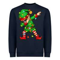Navy dabbing elf Heavyweight Sweatshirt - Zillion Design Studio