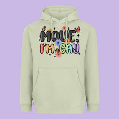 Movie I'm Gay Heavyweight Hoodie Designed By Maliassmallbusiness