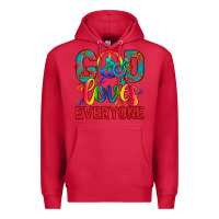 Cardinal LGBTQ+ God Loves Everyone Premium Hoodie - BundleAndBundleShop