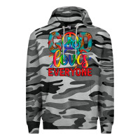 Slate Camo LGBTQ+ God Loves Everyone Premium Hoodie - BundleAndBundleShop
