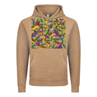 Vintage Coffee Mardi gras king cake Vintage Hoodie - RanaPortraitStore