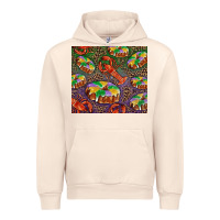 Sandshell mardi gras king cake and crawfish Urban Hoodie - RanaPortraitStore