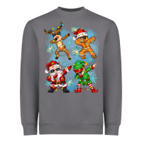 Storm dabbing christmas Heavyweight Sweatshirt - Zillion Design Studio