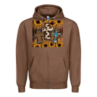 Chestnut cross tumbler Zipper Hoodie - JahusDesignShop