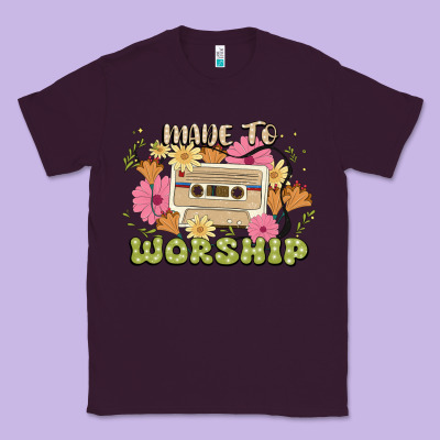 Made To Worship Classic Tee Designed By Jahusdesignshop